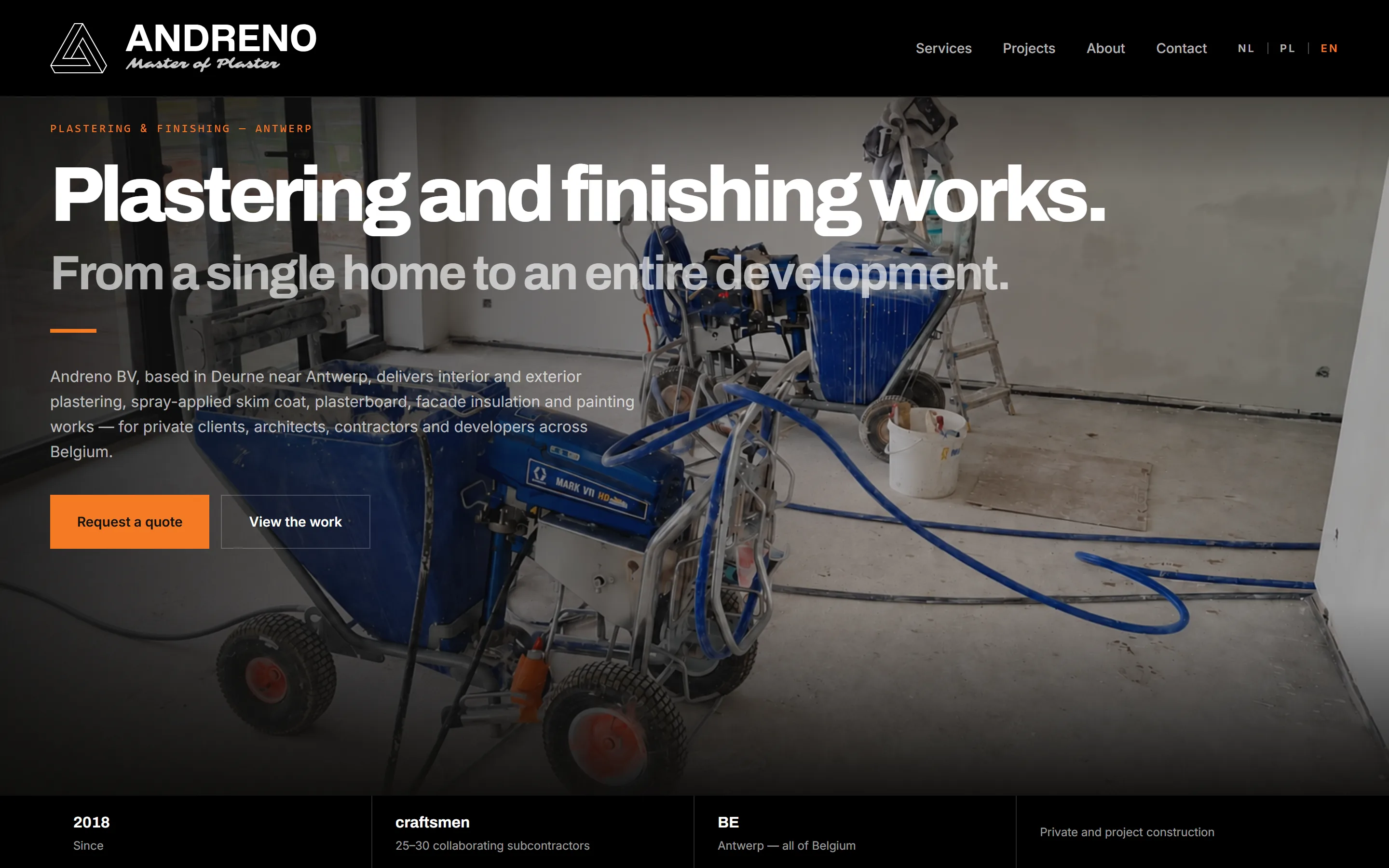 Andreno — homepage